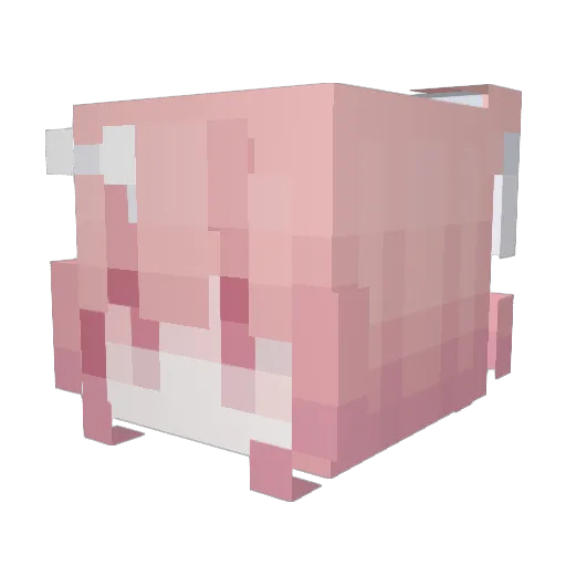 yenny800 Minecraft avatar head, 3D render