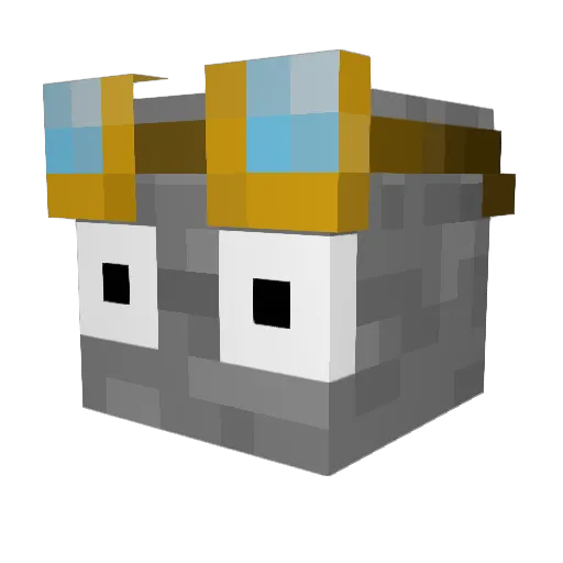 yeok1 Minecraft avatar head, 3D render