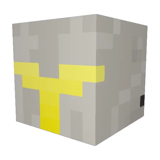 yeoks Minecraft avatar head, 3D render