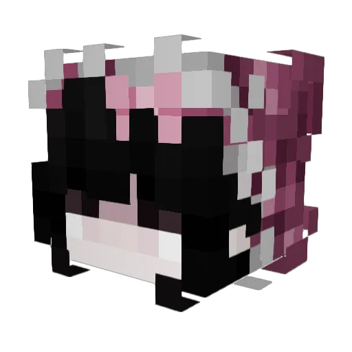 yeon0904 Minecraft avatar head, 3D render