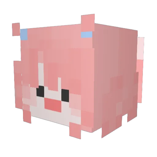 yeon_23 Minecraft avatar head, 3D render