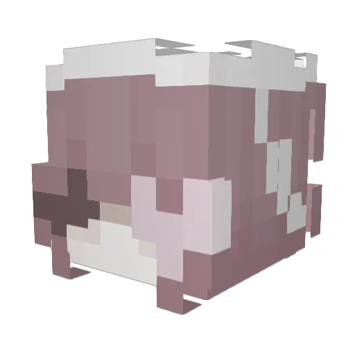yeonchh Minecraft avatar head, 3D render