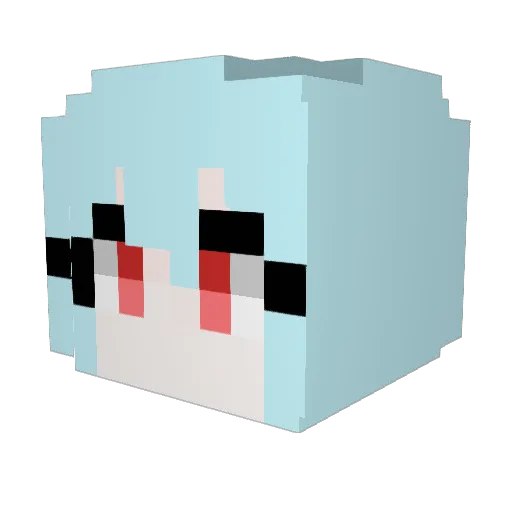 yeondoo0218 Minecraft avatar head, 3D render