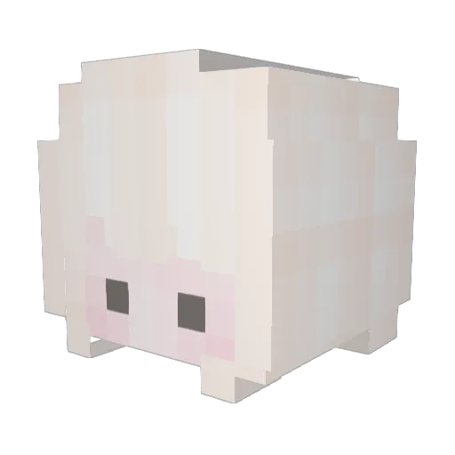 yeongingyi Minecraft avatar head, 3D render