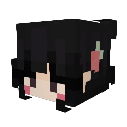 yeosadventure Minecraft avatar head, 3D render