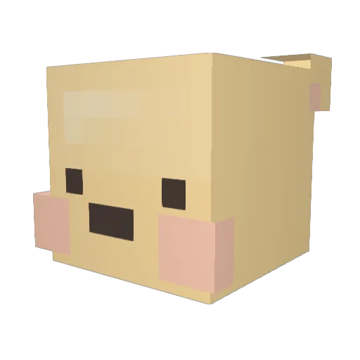 yeowool1015 Minecraft avatar head, 3D render