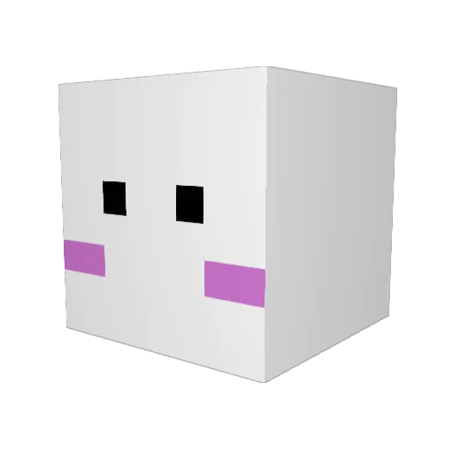 yerin2005 Minecraft avatar head, 3D render
