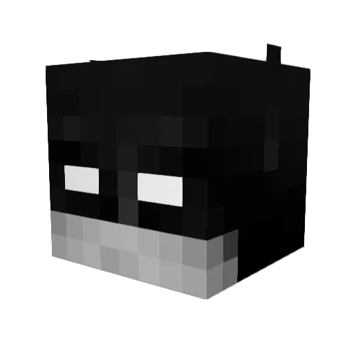 yesami Minecraft avatar head, 3D render