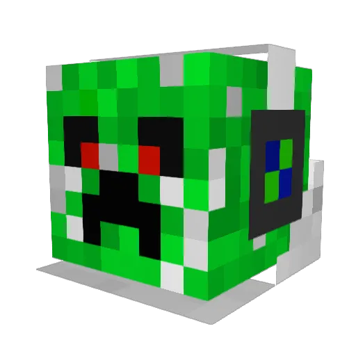 yeseung123 Minecraft avatar head, 3D render