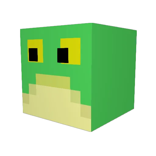 yesexpress04 Minecraft avatar head, 3D render