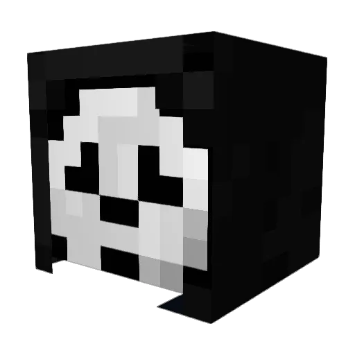 yesimhoney Minecraft avatar head, 3D render