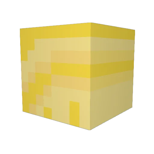 yessssssss Minecraft avatar head, 3D render