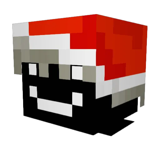 yesung_1215 Minecraft avatar head, 3D render