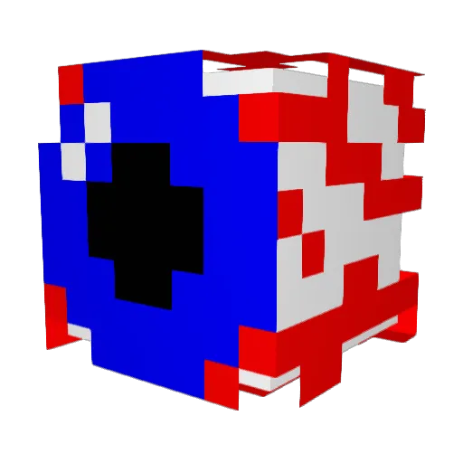 yetielder Minecraft avatar head, 3D render