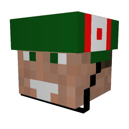 yetieti12 Minecraft avatar head, 3D render