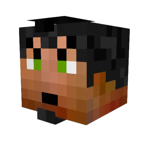 yetikiller78 Minecraft avatar head, 3D render