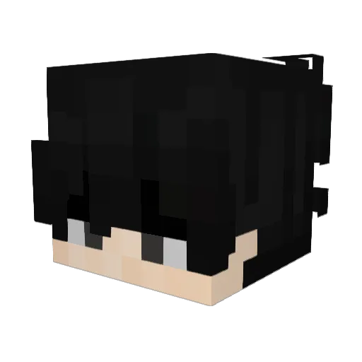 yey1507 Minecraft avatar head, 3D render