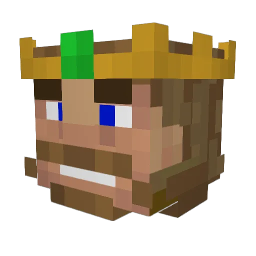 yeyimoreno23 Minecraft avatar head, 3D render