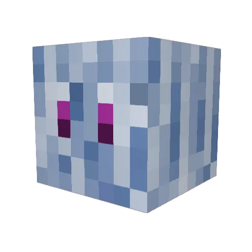 ygorK Minecraft avatar head, 3D render