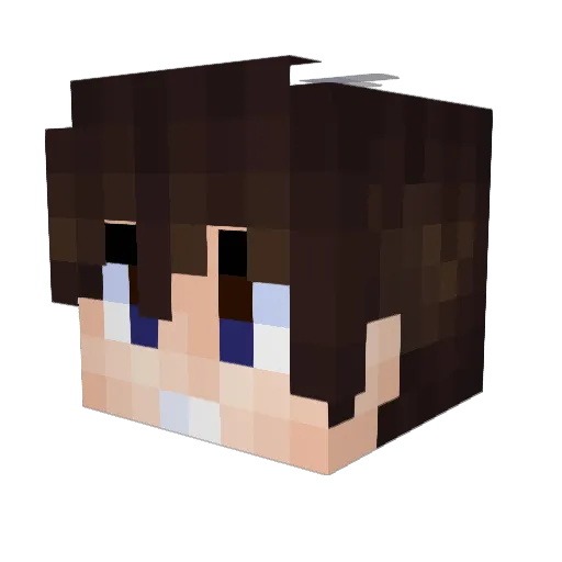 ygorlindo Minecraft avatar head, 3D render
