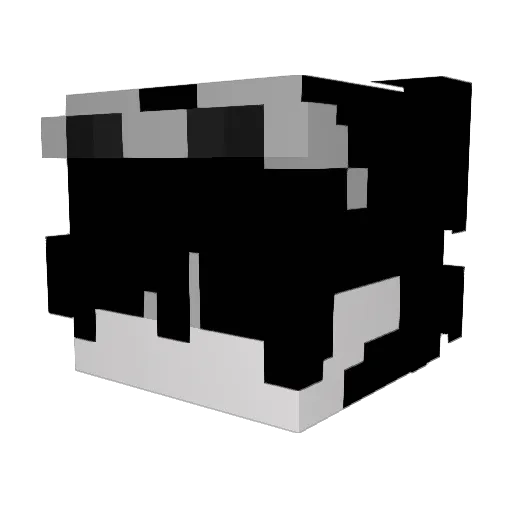 ygydngydjv Minecraft avatar head, 3D render