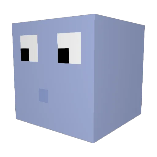 yh2jun_1226 Minecraft avatar head, 3D render