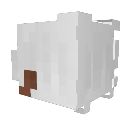 yhaxxet Minecraft avatar head, 3D render