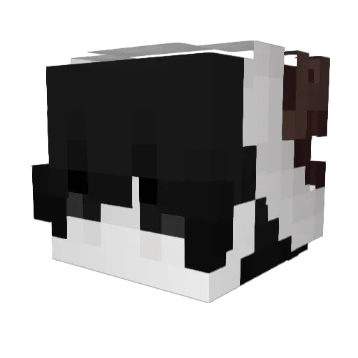 yhyp Minecraft avatar head, 3D render