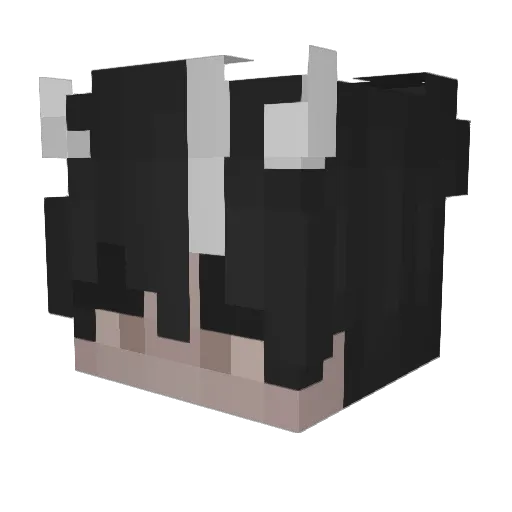 yigges Minecraft avatar head, 3D render
