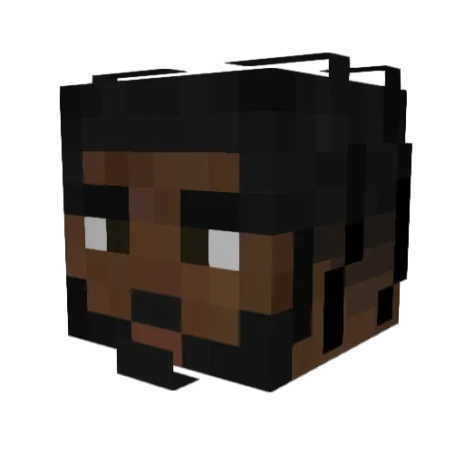 yigit1212 Minecraft avatar head, 3D render
