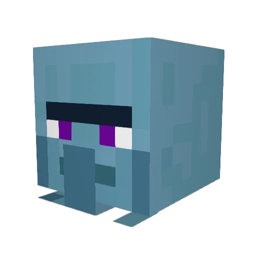 yijie164 Minecraft avatar head, 3D render