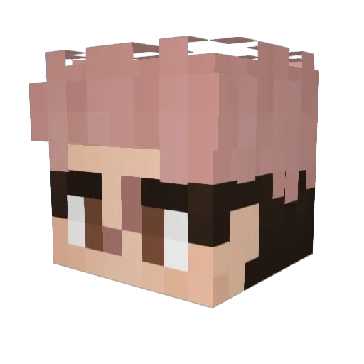 yijun1219 Minecraft avatar head, 3D render