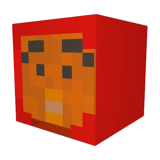 yikarus Minecraft avatar head, 3D render