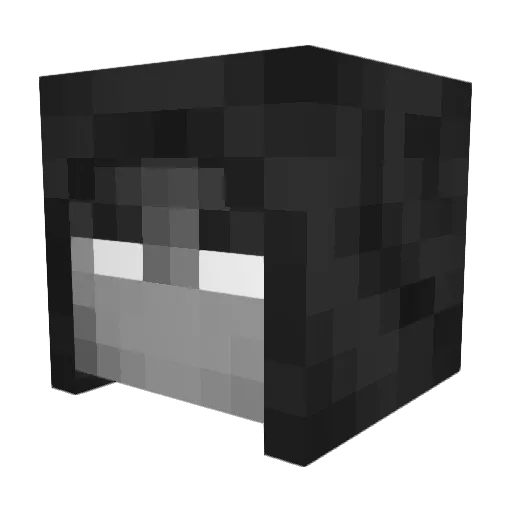 yikees Minecraft avatar head, 3D render