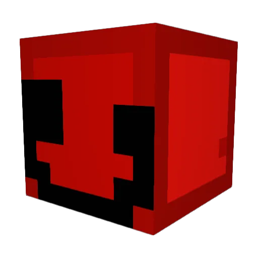 yikerse Minecraft avatar head, 3D render
