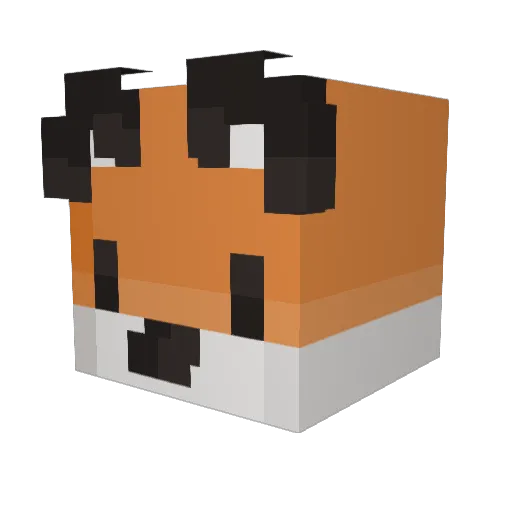 ying0321 Minecraft avatar head, 3D render