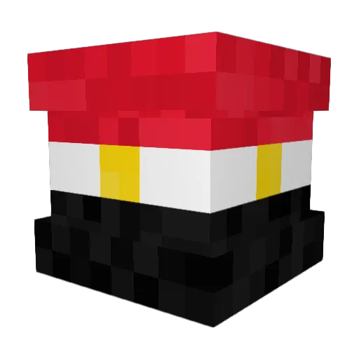 yinghaohao Minecraft avatar head, 3D render