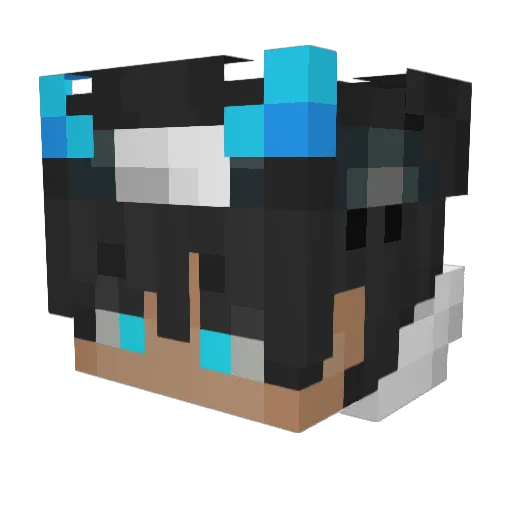yinya15935746 Minecraft avatar head, 3D render