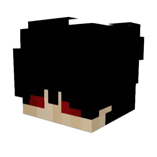 yiom Minecraft avatar head, 3D render