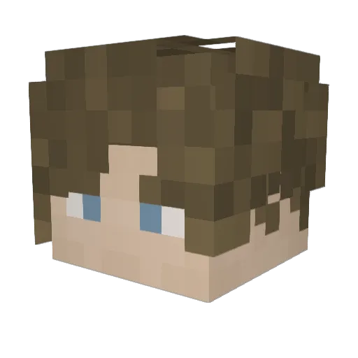 yirson2000 Minecraft avatar head, 3D render