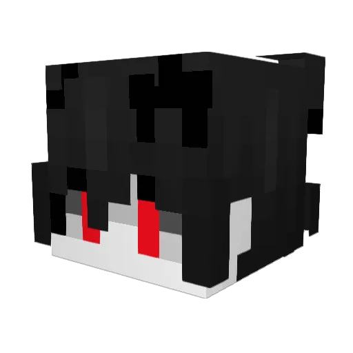 yizhi31 Minecraft avatar head, 3D render