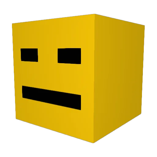 yjy0918 Minecraft avatar head, 3D render