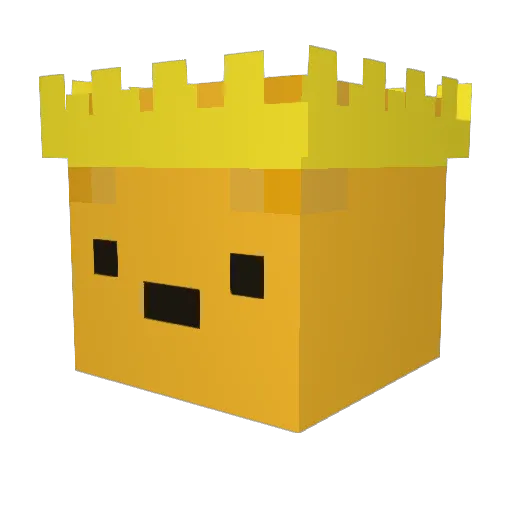 yk967 Minecraft avatar head, 3D render