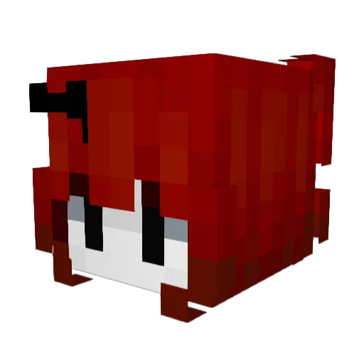ykZIKKIL Minecraft avatar head, 3D render