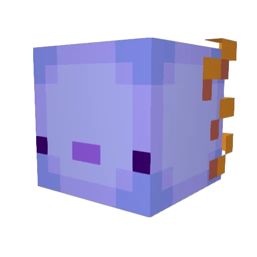 yk_kizu Minecraft avatar head, 3D render