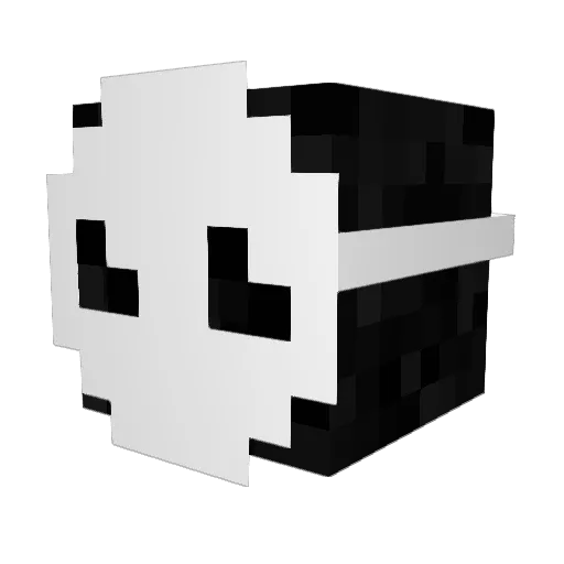 ykkosaq Minecraft avatar head, 3D render