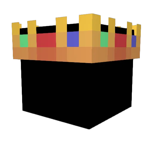 yktfgo Minecraft avatar head, 3D render