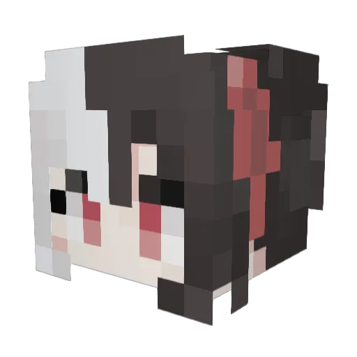 ylxc36 Minecraft avatar head, 3D render