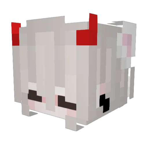 ymd52 Minecraft avatar head, 3D render