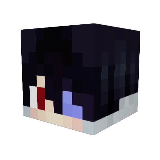 ymgxia Minecraft avatar head, 3D render